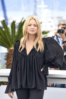 Virginie Efira at the A Private Life Photocall in Cannes on 21 05 2025