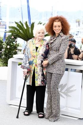 June Squibb and Erin Kellyman at the Eleanor the Great Photocall in Cannes on 21 05 2025