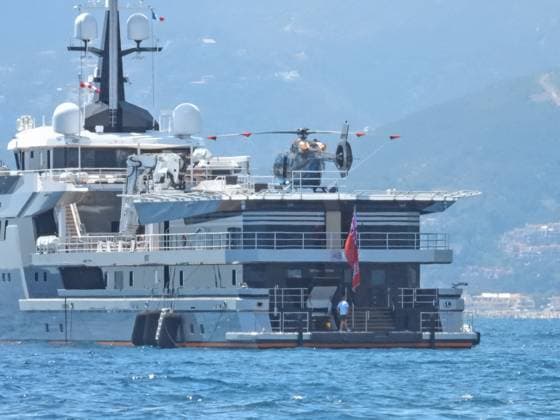 Amazon founder Jeff Bezos two yachts are anchored off the coast of Cannes Amazon founder Jeff Bezos two yachts are anchored off the coast of Cannes on May 21. 2025 His 127 meter sailing superyacht Koru, and his second yacht, Abeona with its choice of helicopter pad or padel court travel together as the owner travels Cannes France on May 21, 2025 His 127 meter sailing superyacht, Koru, and his second yacht, Abeona with its choice of helicopter pad or padel court travel together as the owner travels Cannes France  Copyright: xFranzxChavarochex xBestimagexFranzxChavarochex xBestimagex