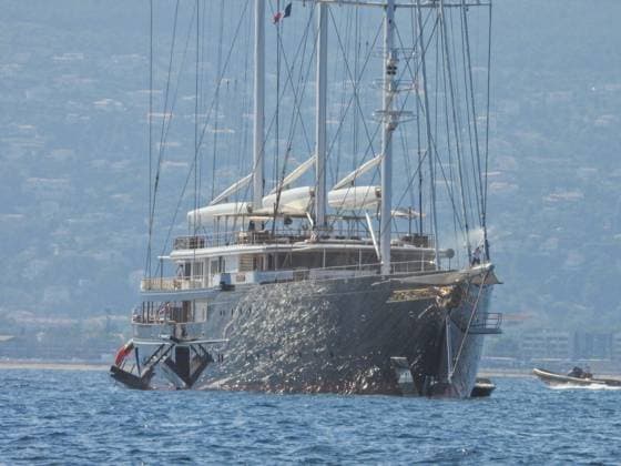 Amazon founder Jeff Bezos two yachts are anchored off the coast of Cannes Amazon founder Jeff Bezos two yachts are anchored off the coast of Cannes on May 21. 2025 His 127 meter sailing superyacht Koru, and his second yacht, Abeona with its choice of helicopter pad or padel court travel together as the owner travels Cannes France on May 21, 2025 His 127 meter sailing superyacht, Koru, and his second yacht, Abeona with its choice of helicopter pad or padel court travel together as the owner travels Cannes France  Copyright: xFranzxChavarochex xBestimagexFranzxChavarochex xBestimagex