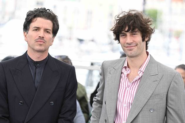 Cannes - Cannes Testa o Croce? Photocall Alessio Rigo de Righi and Matteo Zoppis at the Testa o Croce? (Heads or Tails?) photocall in Cannes, France, on May 22, 2025, for the Un Certain Regard section of the 78th Cannes Film Festival. Photo by David Niviere ABACAPRESS.COM Cannes France  Copyright: xNivierexDavid ABACAPRESS.COMx