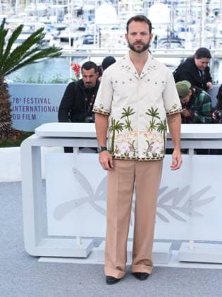 Cannes, 78th Cannes Film Festival 2025 - day 10 - photocall of the film Heads or Tails? Cannes, 78th Cannes Film Festival 2025 - day 10 - photocall of the film Heads or Tails? In the photo: Alessandro Borghi Cannes Italy  Copyright: xIPA ABACAx