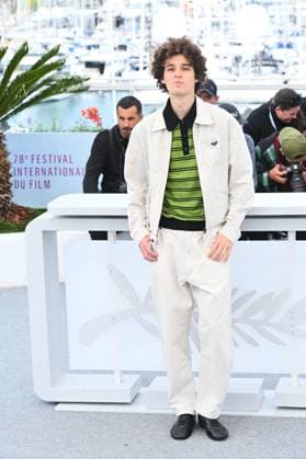 Internationale Filmfestspiele von Cannes, Le Citta di Pianura Photocall Cannes, 78th Cannes Film Festival 2025 - Day 10, Photocall of the film Le Città di Pianura . Cannes, 78th Cannes Film Festival 2025 - Day 10, Photocall of the Film Le Città di Pianura . In the photo Filippo Scotti Cannes France  Copyright: xIPA ABACAx