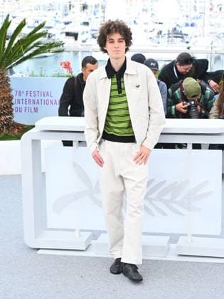 Internationale Filmfestspiele von Cannes, Le Citta di Pianura Photocall Cannes, 78th Cannes Film Festival 2025 - Day 10, Photocall of the film Le Città di Pianura . Cannes, 78th Cannes Film Festival 2025 - Day 10, Photocall of the Film Le Città di Pianura . In the photo Filippo Scotti Cannes France  Copyright: xIPA ABACAx