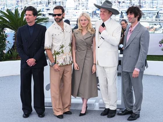 Internationale Filmfestspiele von Cannes, Testa o Croce - Heads or Tails Photocall Cannes, 78th Cannes Film Festival 2025 - day 10 - photocall of the film Heads or Tails? Cannes, 78th Cannes Film Festival 2025 - day 10 - photocall of the film Testa O Croce? In the photo: Gabriele Silli, Gianni Garko, Alessio Cannes Italy  Copyright: xIPA ABACAx