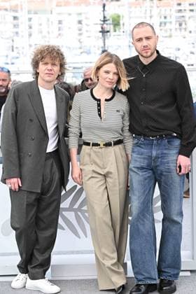 Cannes - Connemara Photocall Alex Lutz, Melanie Thierry, and Bastien Bouillon at the Connemara photocall in Cannes, France, on May 22, 2025, for the Cannes Premiere section of the 78th Cannes Film Festival. Photo by David NiviereABACAPRESS.COM Cannes Provence-Alpes-Cote d Azur France  Copyright: xNivierexDavid ABACAPRESS.COMx
