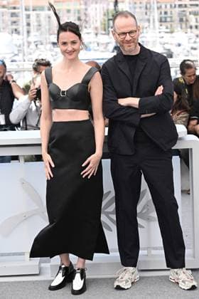 RECORD DATE NOT STATED Cannes - Affeksjonsverdi Photocall Joachim Trier and Renate Reinsve posing at the Affeksjonsverdi (Sentimental Value) photocall in Cannes, France, on May 22, 2025, as part of the Competition of the 78th Cannes Film Festival. Photo by David Niviere ABACAPRESS.COM Cannes France  Copyright: xNivierexDavid ABACAPRESS.COMx