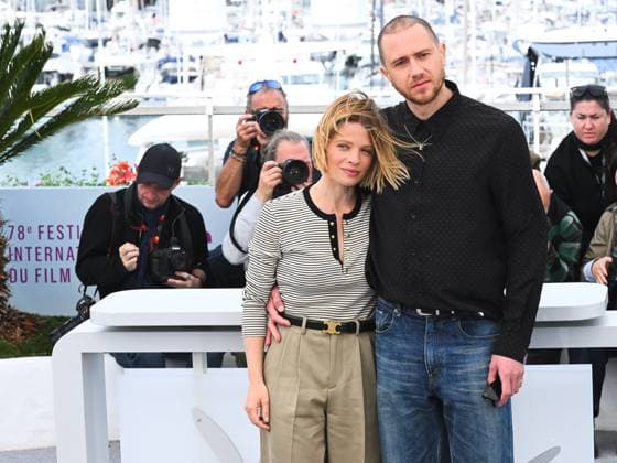 Cannes, 78th Cannes Film Festival 2025 - day 10 - photocall of the film Connemara Cannes, 78th Cannes Film Festival 2025 - day 10 - photocall of the film Connemara In the photo: ,Mélanie Thierry, Bastien Bouillon Cannes Italy  Copyright: xIPA ABACAx