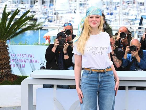Cannes, 78th Cannes Film Festival 2025 - day 10 - photocall of the film Affeksjonsverdi (Sentimental Value) Cannes, 78th Cannes Film Festival 2025 - day 10 - photocall of the film Affeksjonsverdi (Sentimental Value) In the photo: Elle Fanning Cannes Italy  Copyright: xIPA ABACAx
