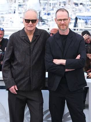 Cannes, 78th Cannes Film Festival 2025 - day 10 - photocall of the film Affeksjonsverdi (Sentimental Value) Cannes, 78th Cannes Film Festival 2025 - day 10 - photocall of the film Affeksjonsverdi (Sentimental Value) In the photo: Stellan Skarsgard and Joachim Trier Cannes Italy  Copyright: xIPA ABACAx