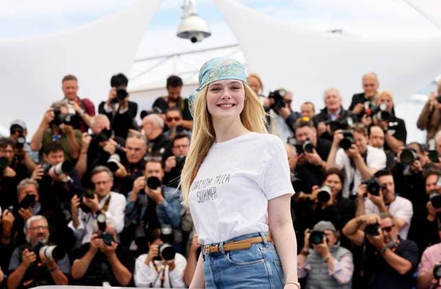 Photocall du film Affeksjonsverdi lors du 78ème Festival International du Film de Cannes Elle Fanning au photocall du film Affeksjonsverdi lors du 78ème Festival International du Film de Cannes, au Palais des Festivals à Cannes, France, le 22 mai 2025 Jacovides Moreau Bestimage Sentimental Value Photocall during the 78th Cannes International Film Festival, in Cannes, France, on May 22, 2025 Cannes France  Copyright: xJACOVIDES-MOREAUx xBESTIMAGExJACOVIDES-MOREAUx xBESTIMAGEx