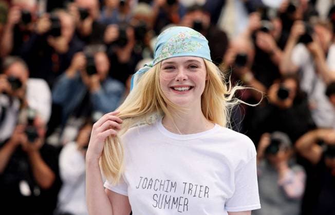 Photocall du film Affeksjonsverdi lors du 78ème Festival International du Film de Cannes Elle Fanning au photocall du film Affeksjonsverdi lors du 78ème Festival International du Film de Cannes, au Palais des Festivals à Cannes, France, le 22 mai 2025 Jacovides Moreau Bestimage Sentimental Value Photocall during the 78th Cannes International Film Festival, in Cannes, France, on May 22, 2025 Cannes France  Copyright: xJACOVIDES-MOREAUx xBESTIMAGExJACOVIDES-MOREAUx xBESTIMAGEx