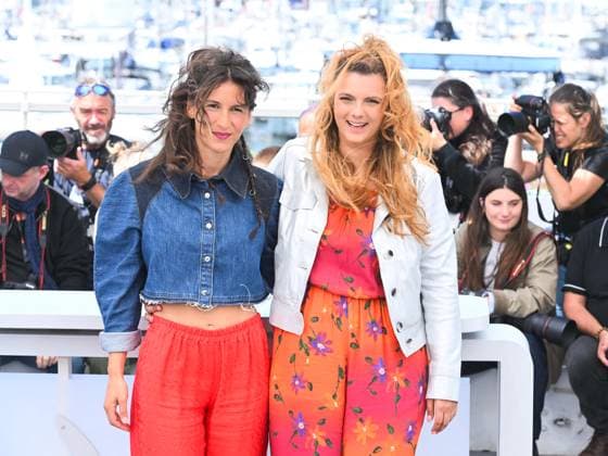 Internationale Filmfestspiele von Cannes, Ma frere Photocall Cannes, 78th Cannes Film Festival 2025 - Day 10, Photocall of the Film Ma frère Cannes, 78th Cannes Film Festival 2025 - Day 10, Photocall of the Film Ma frère . In the picture Lise Akoka, Romane Gueret Cannes France  Copyright: xIPA ABACAx