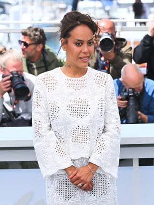 Internationale Filmfestspiele von Cannes, Ma frere Photocall Cannes, 78th Cannes Film Festival 2025 - Day 10, Photocall of the Film Ma frère Cannes, 78th Cannes Film Festival 2025 - Day 10, Photocall of the film Ma frère . In the picture Amel Bent Cannes France  Copyright: xIPA ABACAx