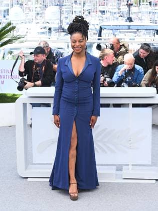 Internationale Filmfestspiele von Cannes, Ma frere Photocall Cannes, 78th Cannes Film Festival 2025 - Day 10, Photocall of the Film Ma frère Cannes, 78th Cannes Film Festival 2025 - Day 10, Photocall of the Film Ma frère . In the picture Fanta Kebe Cannes France  Copyright: xIPA ABACAx