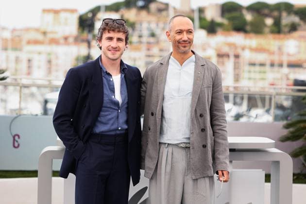 78eme Festival International du Film de Cannes Photocall du film The history of sound 78th International Cannes Film Festival Photocall with cast of The history of sound movie 444915 2025 05 22 Cannes France Mescal, Paul Hermanus, Oliver  Copyright: xIvankaxVoisinx xStarfacex STAR_444915_009
