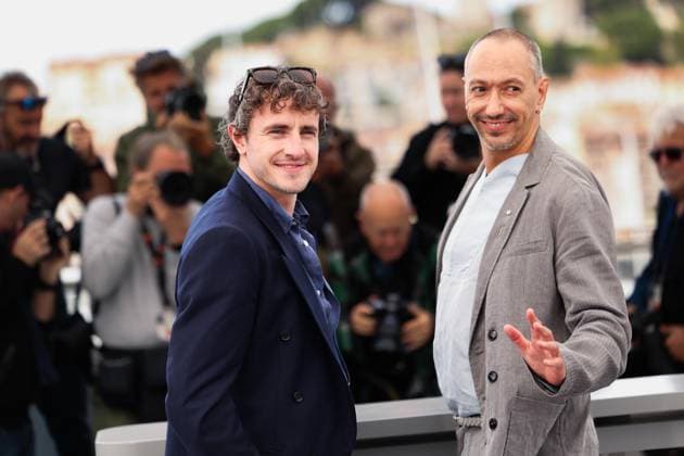Entertainment Themen der Woche KW21 Entertainment Bilder des Tages 78eme Festival International du Film de Cannes Photocall du film The history of sound 78th International Cannes Film Festival Photocall with cast of The history of sound movie 444915 2025 05 22 Cannes France Mescal, Paul Hermanus, Oliver  Copyright: xIvankaxVoisinx xStarfacex STAR_444915_022