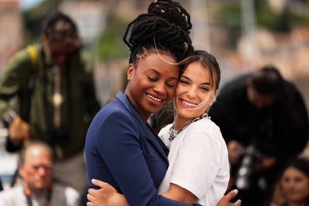 78eme Festival International du Film de Cannes Photocall un fim Ma frère 78th International Cannes Film Festival Photocall with cast of Ma frère movie 444916 2025 05 22 Cannes France Kebe, Fanta Nataf, Shirel  Copyright: xIvankaxVoisinx xStarfacex STAR_444916_012