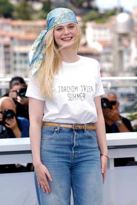 Elle Fanning at the photocall for the feature film Affeksjonsverdi Sentimental Value at the Festival de Cannes 2025 78 Cannes International Film Festival at the Palais des Festivals Cannes, 22 05 2025 Foto:xD.xBedrosianx xFuturexImagex sentimental_5552
