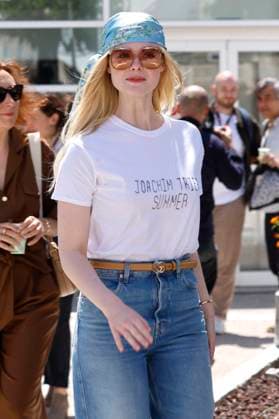 Elle Fanning at the photocall for the feature film Affeksjonsverdi Sentimental Value at the Festival de Cannes 2025 78 Cannes International Film Festival at the Palais des Festivals Cannes, 22 05 2025 Foto:xD.xBedrosianx xFuturexImagex sentimental_5559
