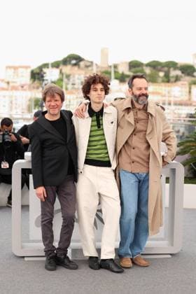 78eme Festival International du Film de Cannes Photocall du film Le dernier pour la route 78th International Cannes Film Festival Photocall with cast of Le dernier pour la route movie 444920 2025 05 22 Cannes France Capovilla, Pierpaolo Scotti, Filippo Romano, Sergio  Copyright: xIvankaxVoisinx xStarfacex STAR_444920_001