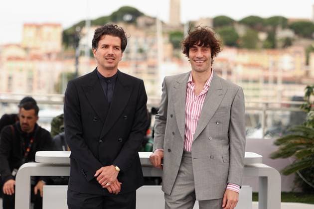78eme Festival International du Film de Cannes Photocall du film Heads or tails 78th International Cannes Film Festival Photocall with cast of Heads or tails movie 444921 2025 05 22 Cannes France Rigo de Righi, Alessio Zoppis, Matteo  Copyright: xIvankaxVoisinx xStarfacex STAR_444921_006