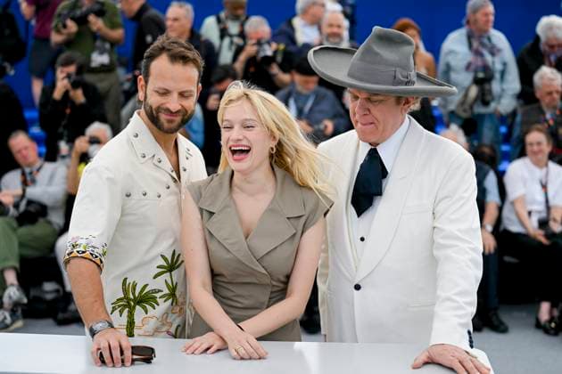 78eme Festival International du Film de Cannes Photocall du film Heads or tails 78th International Cannes Film Festival Photocall with cast of Heads or tails movie 444925 2025 05 22 Cannes France Reilly, John C Tereszkiewicz, Nadia Borghi, Alessandro  Copyright: xSergexArnalx xStarfacex STAR_444925_015