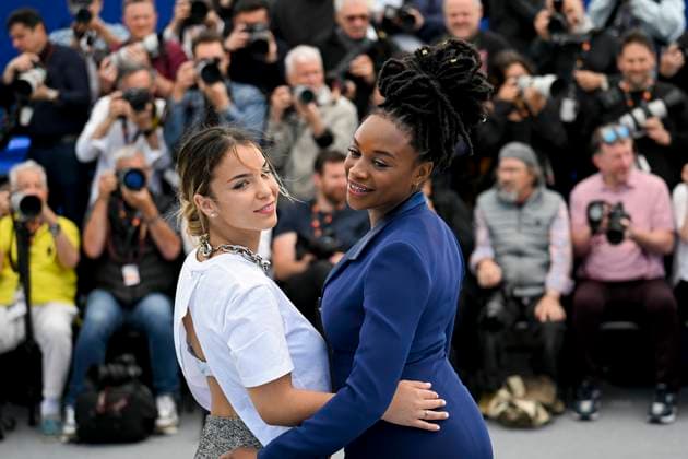 78eme Festival International du Film de Cannes Photocall du film Ma frere 78th International Cannes Film Festival Photocall with cast of Ma frère movie 444929 2025 05 22 Cannes France Nataf, Shirel Kebe, Fanta  Copyright: xSergexArnalx xStarfacex STAR_444929_015