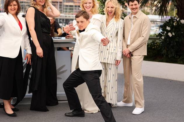 78eme Festival International du Film de Cannes Photocall du film Caravan 78th International Cannes Film Festival Photocall with cast of Caravan movie 444934 2025 05 22 Cannes France Vodstrcil, David Plodkova, Jana  Copyright: xIvankaxVoisinx xStarfacex STAR_444934_002