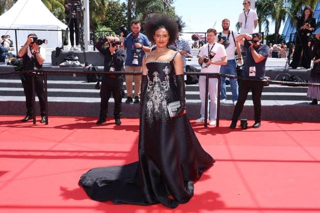 Cannes - Zan O Bacheh Screening JD Axelle Saint-Cirel attend the red carpet and screening of Zan O Bacheh in Cannes, France, on May 22, 2025, as part of the Cannes Film Festival. Photo by Jerome Domine ABACAPRESS.COM Cannes France  Copyright: xDominexJerome ABACAx