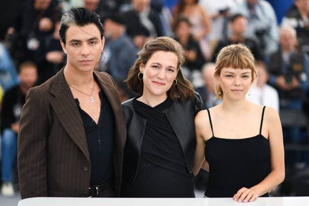 Cannes Romeria Photocall AM Llucia Garcia, Carla Simon, Mitch Martin attending the Romeria Photocall in Cannes, France on May 22, 2025 as part of the 78th Cannes Film Festival. Photo by Aurore Marechal ABACAPRESS.COM Cannes France  Copyright: xMarechalxAurore ABACAx
