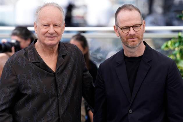 Affeksjonsverdi (Sentimental Value) Photocall - The 78th Annual Cannes Film Festival Stellan Skarsgard and Joachim Trier p attend the Affeksjonsverdi (Sentimental Value) photocall at the 78th annual Cannes Film Festival at Palais des Festivals on May 22, 2025 in Cannes, France. Cannes France  Copyright: xDanielexCifalÃ x originalFilename: cifala-notitle250522_npvwy.jpg