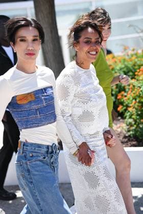 78eme Festival International du Film de Cannes Photocall du film Ma frère Festival de Cannes 2025 photocall Ma Frere Amel Bent 444944 2025 05 22 France  Copyright: xLionelxGuericolas MPPx STAR_444944_015
