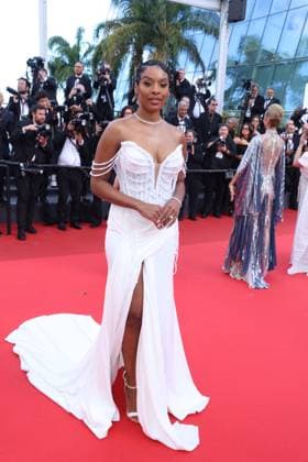 Cannes - La Venue de l Avenir (Colours Of Time) Red Carpet Miss France 2025, Angelique Angarni-Filopon attends the La Venue De L avenir (Colours Of Time) red carpet at the 78th annual Cannes Film Festival at Palais des Festivals on May 22, 2025 in Cannes, France. Photo by Jerome Domine ABACAPRESS.COM Cannes France  Copyright: xDominexJerome ABACAx