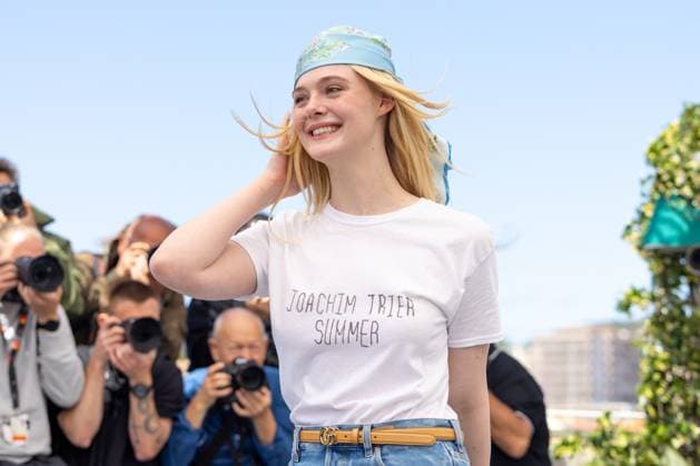 AFFEKSJONSVERDI (SENTIMENTAL VALUE) Photocall- The 78th Annual Cannes Film Festival ELLE FANNING attends the AFFEKSJONSVERDI (SENTIMENTAL VALUE) photocall at the 78th annual Cannes Film Festival at Palais des Festivals on May 22, 2025 in Cannes, France.  Copyright: xKazukoxWakayamax