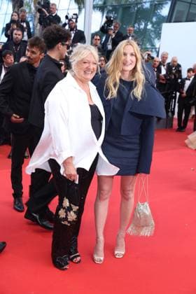 Cannes - La Venue de l Avenir (Colours Of Time) Red Carpet Charlotte de Turckheim and Julia Piaton attend the La Venue De L avenir (Colours Of Time) red carpet at the 78th annual Cannes Film Festival at Palais des Festivals on May 22, 2025 in Cannes, France. Photo by Jerome Domine ABACAPRESS.COM Cannes France  Copyright: xDominexJerome ABACAx
