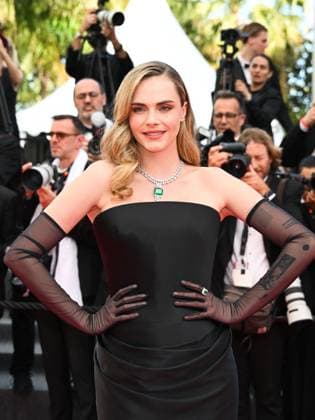 Cannes, 78th Cannes Film Festival 2025 - Evening 10, Red Carpet La Venue De L Avenir (Colours of Time) Cannes, 78th Cannes Film Festival 2025 - Evening 10, Red Carpet La Venue De L Avenir (Colours of Time) . Pictured: Cara Delevingne Cannes France  Copyright: xIPA ABACAx