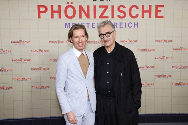 Bilder des Jahres 2025, Entertainment 05 Mai Entertainment Themen der Woche KW21 Entertainment Bilder des Tages Wes Anderson und Wim Wenders bei der Der Phoenizische Meisterstreich Film Premiere am 22.05.2025 in Berlin Der Phoenizische Meisterstreich Filmpremiere in Berlin *** Wes Anderson and Wim Wenders at The Phoenician Masterstroke movie premiere on 22 05 2025 in Berlin The Phoenician Masterstroke movie premiere in Berlin 