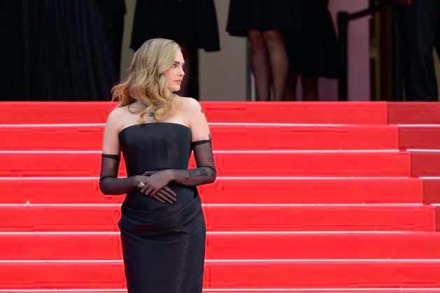 Cannes Colours Of Time Red Carpet NG Cara Delevingne attending the ‘La Venue De L avenir (Colours Of Time)’ Screening and Red Carpet at Palais Des Festivals in Cannes, France on May 22 2025 as part of the 78th Cannes Film Festival. Photo by Nicolas Genin ABACAPRESS.COM Cannes France  Copyright: xGeninxNicolas ABACAx