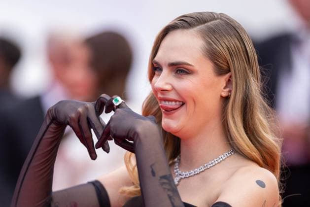 Cannes - Colours Of Time Red Carpet Cara Delevingne attends the La Venue De L avenir (Colours Of Time) red carpet at the 78th annual Cannes Film Festival at Palais des Festivals on May 22, 2025 in Cannes, France. Photo by Shootpix ABACAPRESS.COM Cannes France  Copyright: xShootPix ABACAx