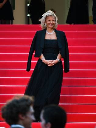 Cannes, France: Cannes, 78th Cannes Film Festival 2025 - Evening 10, Red Carpet La Venue De L Avenir (Colours of Time). Pictured: Iris Knobloch Cannes  - ZUMAp169 20250522_zea_p169_980 Copyright: xManuelexMangiarottix