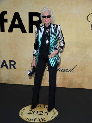 Cap d Antibes - amfAR Gala Cannes 2025 In the photo: Ellen von Unwerth  Copyright: xTerenghi Ipax xipa-agency.netx xPoolxPhotoxEventsx05x IPA_Agency_IPA58097391