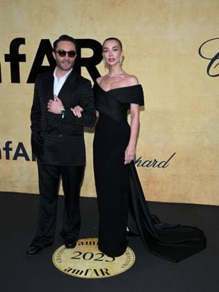 Cap d Antibes - amfAR Gala Cannes 2025 Cap d Antibes - amfAR Gala Cannes 2025 Pictured: Ed Westwick, Amy Jackson Cannes France  Copyright: xIPA ABACAx