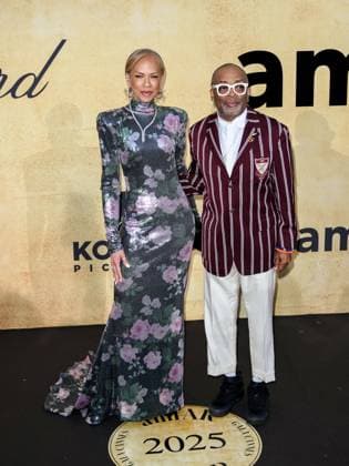 Cap d Antibes - amfAR Gala Cannes 2025 Cap d Antibes - amfAR Gala Cannes 2025 In the photo: Spike Lee, Tonya Linette Lewis Cannes Italy  Copyright: xIPA ABACAx