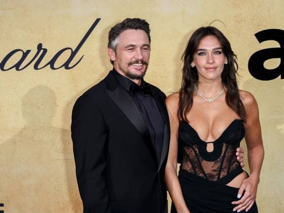 Cannes, Italy: Cap d Antibes - amfAR Gala Cannes 2025 Pictured: James Franco , Izabel Pakzad Cannes Italy  - ZUMAp169 20250522_zea_p169_1302 Copyright: xSimonexComix