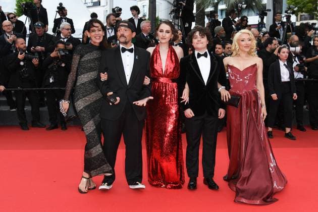 Cannes La Venue de l Avenir Premiere AM Alessandra Williams, Harley Quinn Smith, Kevin Smith, Jennifer Schwalbach Smith attending the La Venue de l Avenir Premiere in Cannes, France on May 22, 2025 as part of the 78th Cannes Film Festival. Photo by Aurore Marechal ABACAPRESS.COM Cannes France  Copyright: xMarechalxAurore ABACAx
