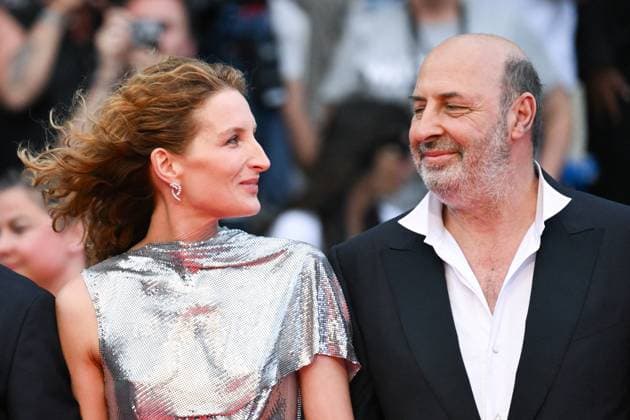 Cannes La Venue de l Avenir Premiere AM Julia Piaton and Cedric Klapisch attending the La Venue de l Avenir Premiere in Cannes, France on May 22, 2025 as part of the 78th Cannes Film Festival. Photo by Aurore Marechal ABACAPRESS.COM Cannes France  Copyright: xMarechalxAurore ABACAx