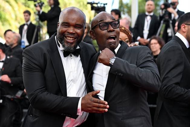 78eme Festival International du Film de Cannes Montée des marches du film La venue de lavenir 78th International Cannes Film Festival Red Carpet of La venue de lavenir movie Festival de Cannes 2025 red carpet La Venue de l Avenir Jean Marc Mormeck, Lucien Jean Baptiste 444963 2025 05 22 Cannes France  Copyright: xLionelxGuericolas MPPx STAR_444963_047