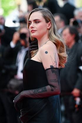 78eme Festival International du Film de Cannes Montée des marches du film La venue de lavenir 78th International Cannes Film Festival Red Carpet of La venue de lavenir movie Festival de Cannes 2025 red carpet La Venue de l Avenir Cara Delevingne 444963 2025 05 22 Cannes France  Copyright: xLionelxGuericolas MPPx STAR_444963_078