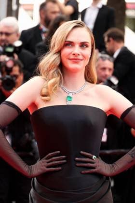 78eme Festival International du Film de Cannes Montée des marches du film La venue de lavenir 78th International Cannes Film Festival Red carpet for La venue de lavenir movie 444961 2025 05 22 France Delevingne, Cara  Copyright: xIvankaxVoisinx xStarfacex STAR_444961_019